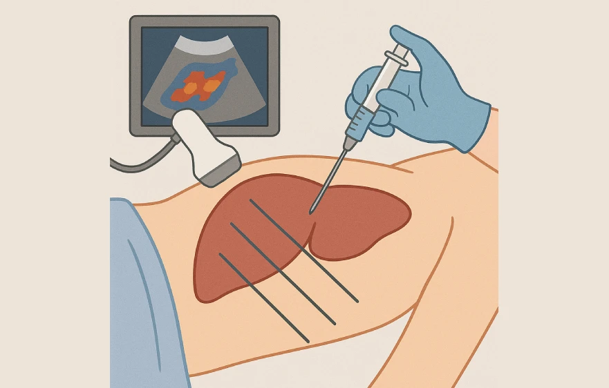 USG Guided Liver Biopsy