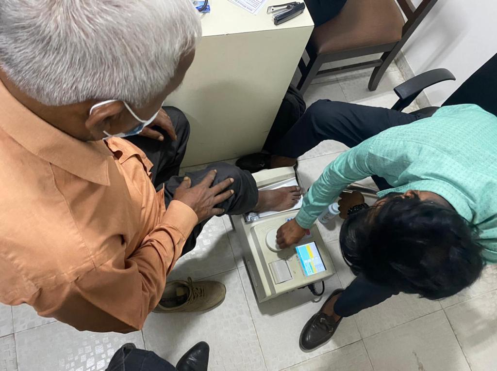 Free camp of Bone Density Test at Tirath Ram Shah Hospital